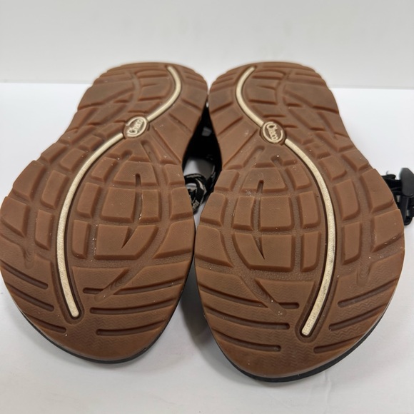 CHACO ZX/2 Classic Womens Black and White Nylon Sandal J107214 size 8 eur 39 - Picture 7 of 14